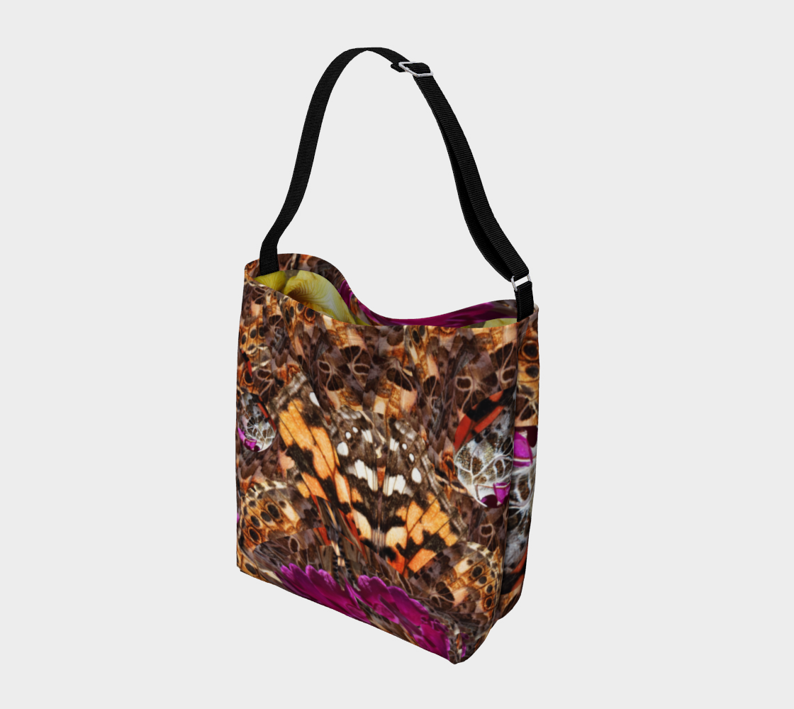 Galaxy Day Tote 2 with Yellow Iris Interior preview #2