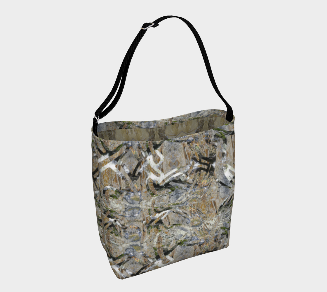 Natural Paths Day Tote with Fossil Interior preview