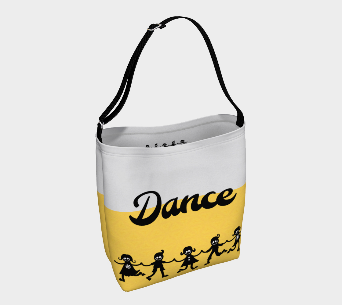 yellow dance bag