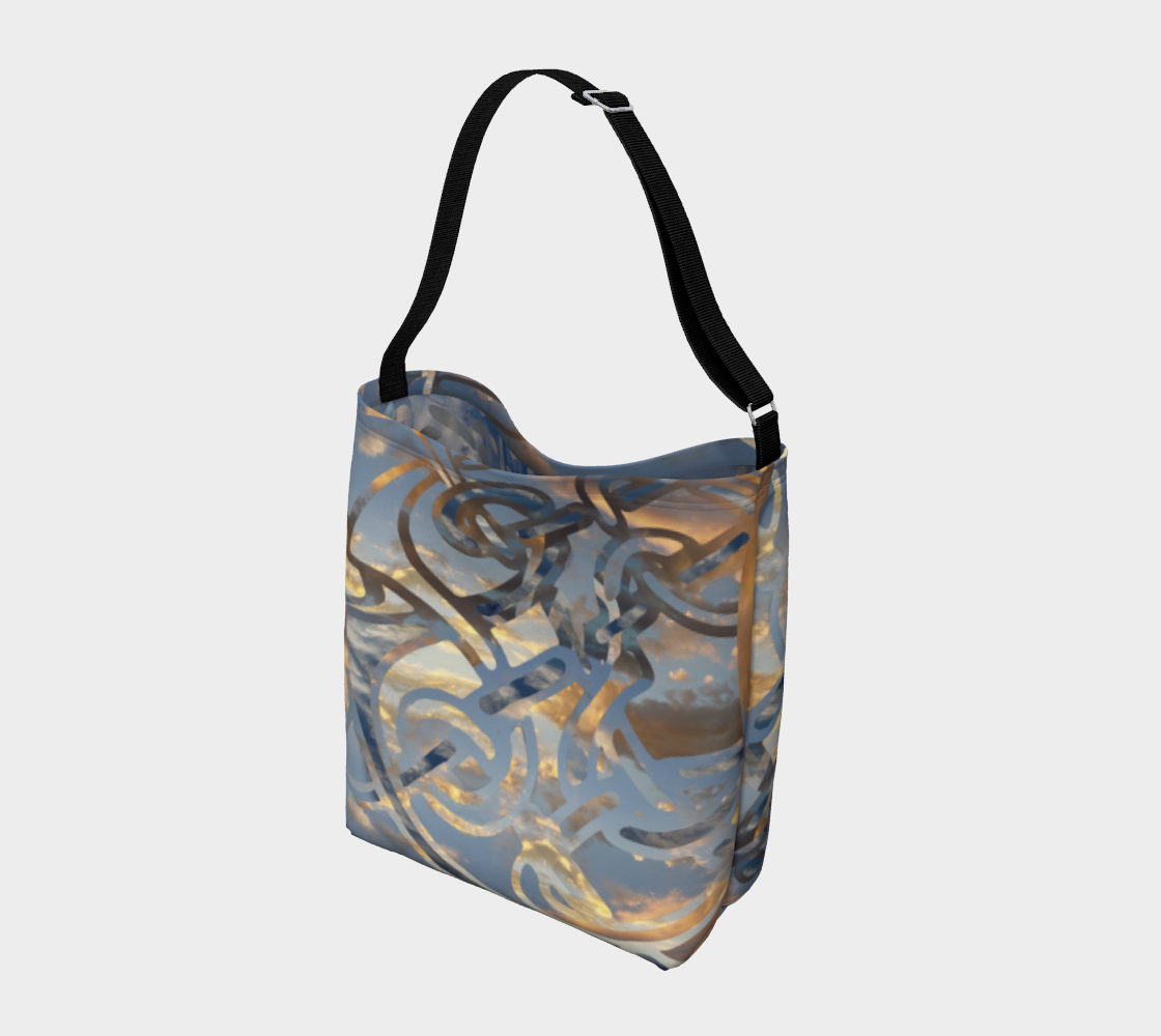 Swirling Celtic Sunset Day Tote preview #2
