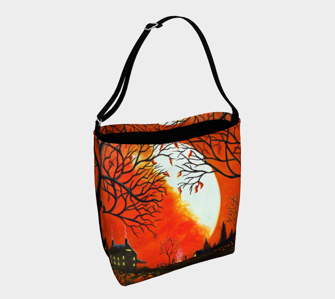 Halloween/ Autumn (lined) tote bag preview