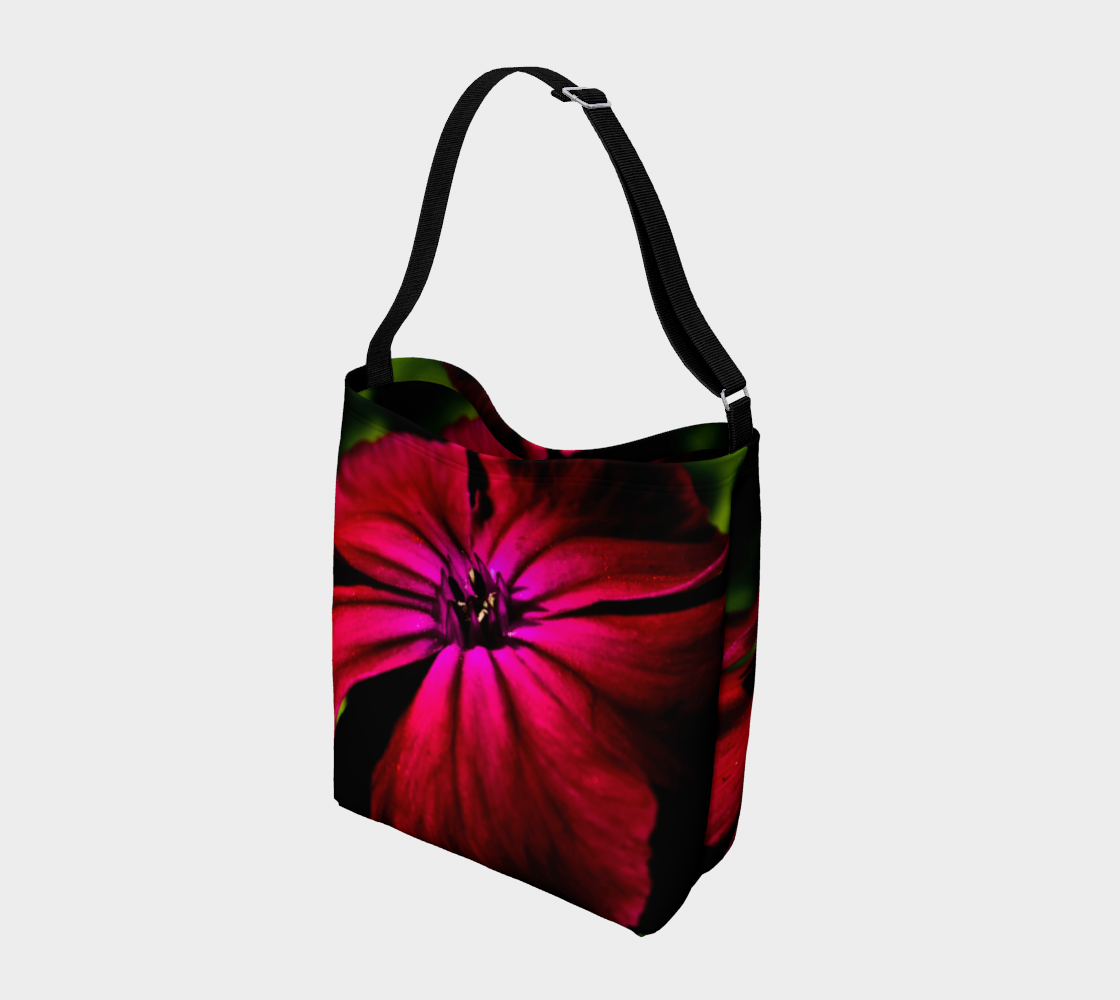 Purple Wild Flower Day Tote preview #2