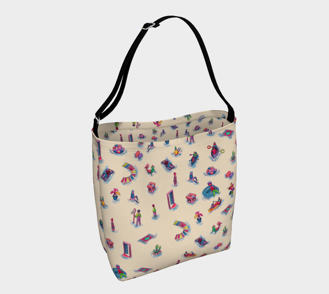 Weirdos Land - Vintage - Day Tote  preview