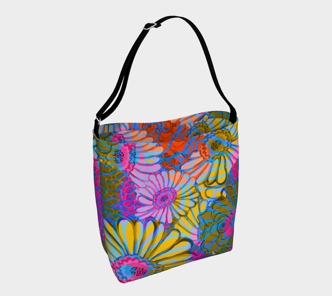 Funky Floral Day Tote preview