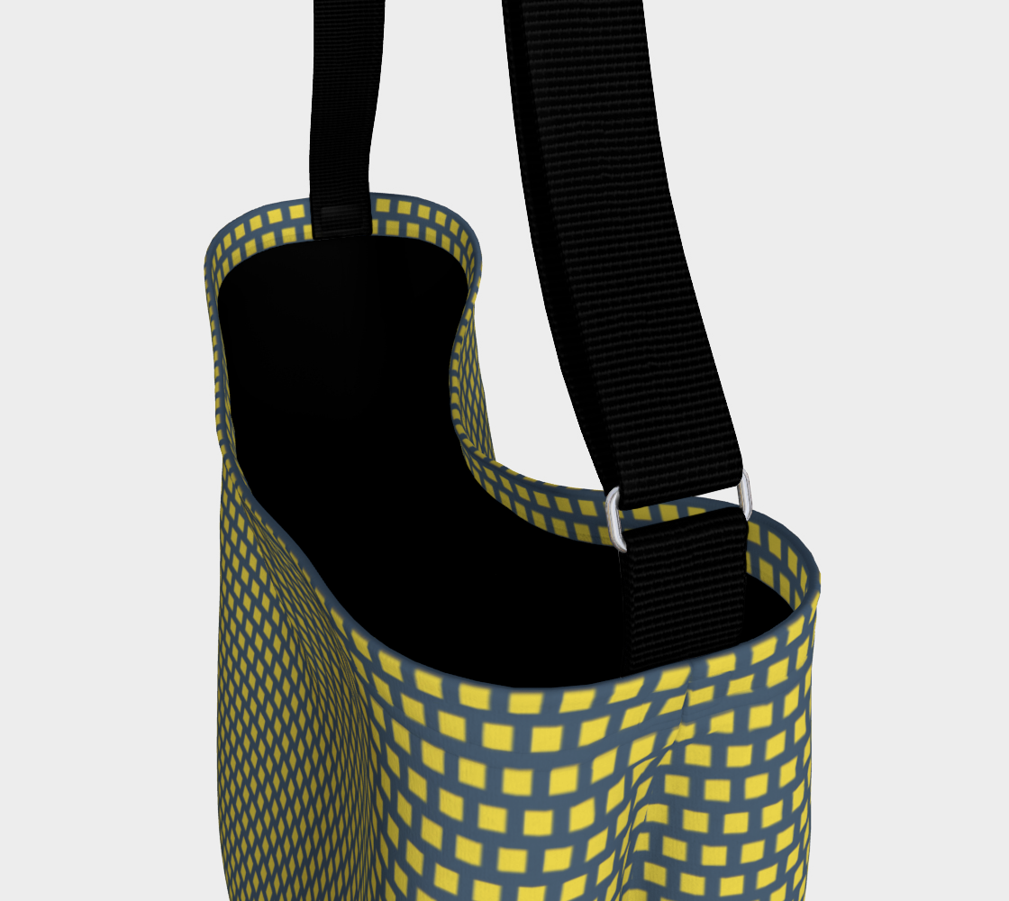 Yellow and Gray Brick Pattern preview #3