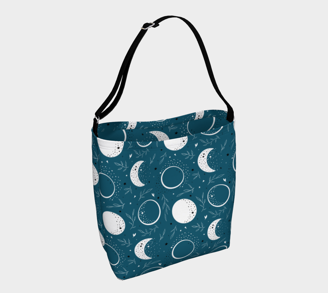 Lunae teal day tote preview