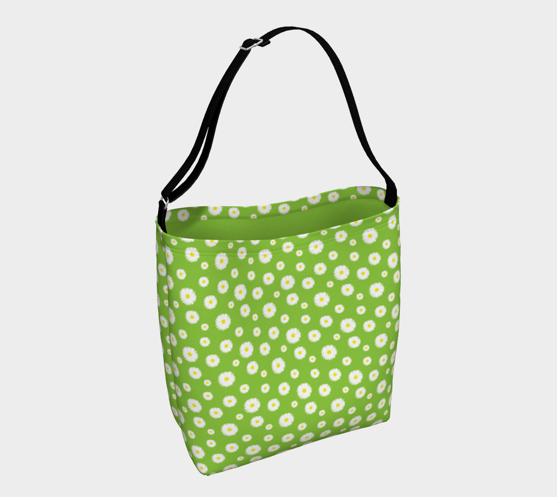 Daisy, Daisy Tote Bag - Green preview