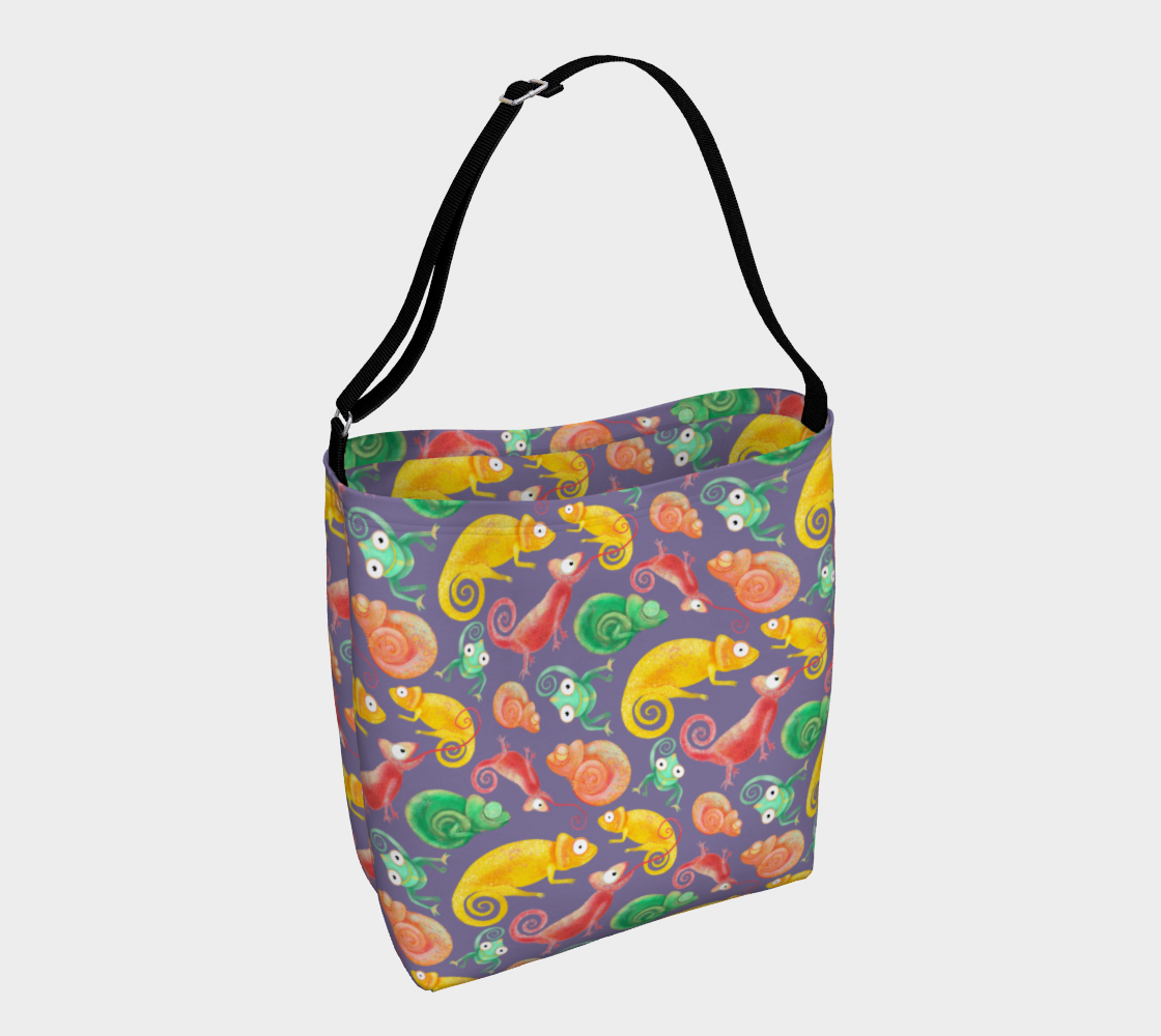 Cute Chameleons Day Tote preview