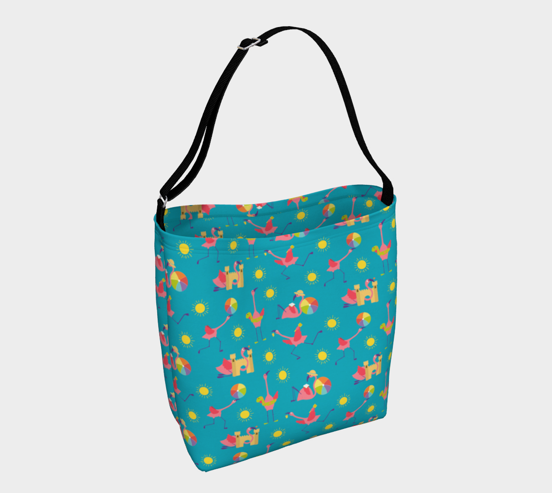 Flamingo Beach Day Tote preview