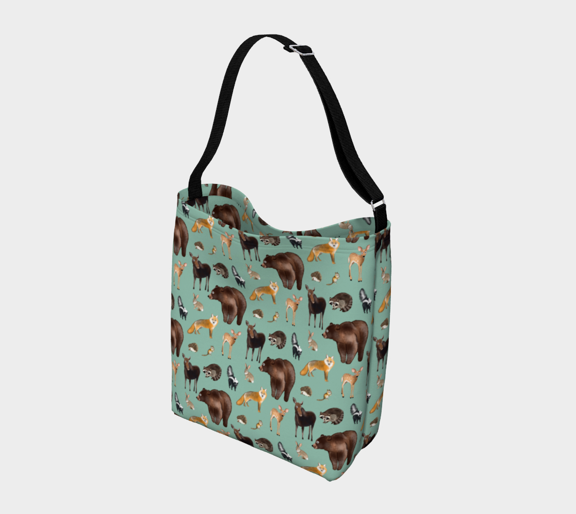 Woodland Creatures Day TOte preview #2
