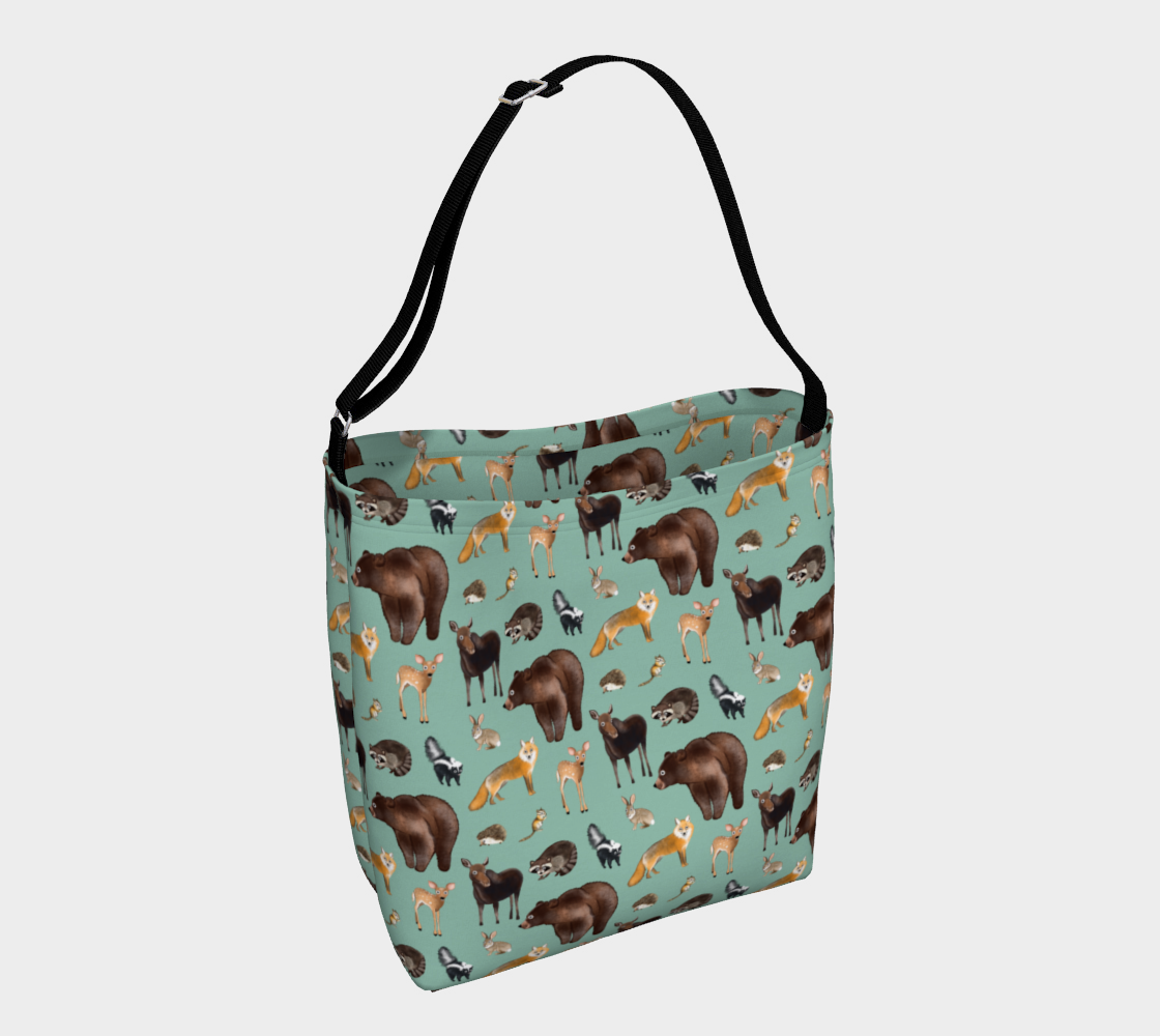 Woodland Creatures Day TOte preview