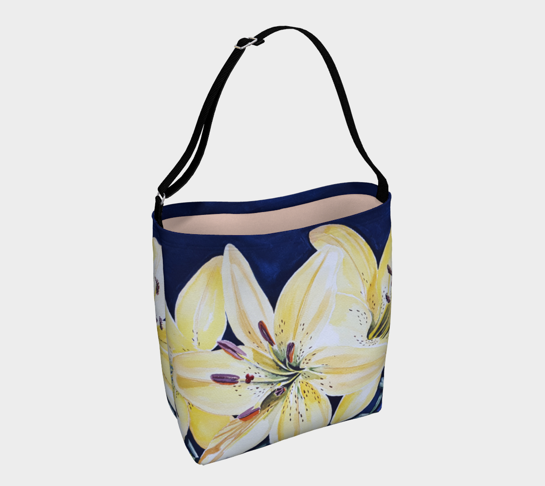 Yellow Lilies (Sig) Day Tote preview