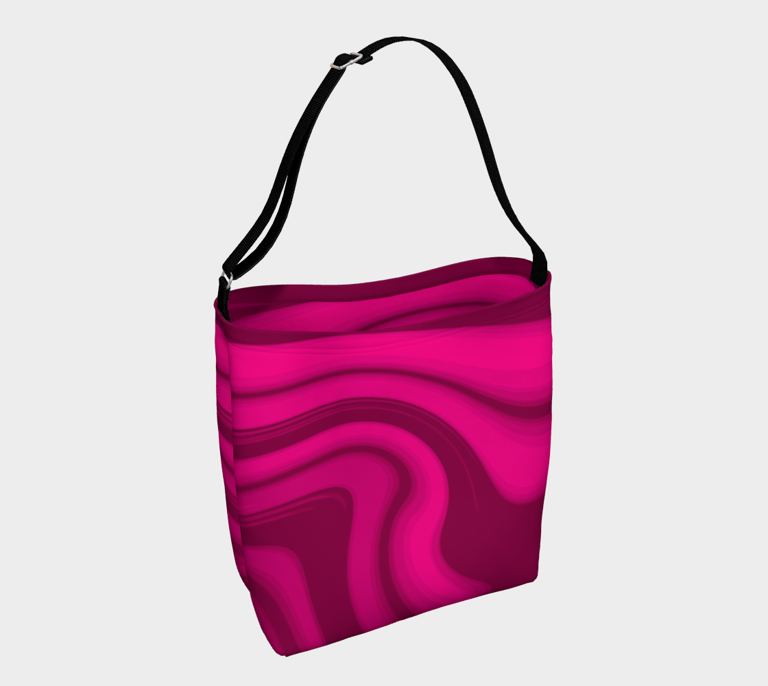 Pink and Burgundy Curves 3D preview