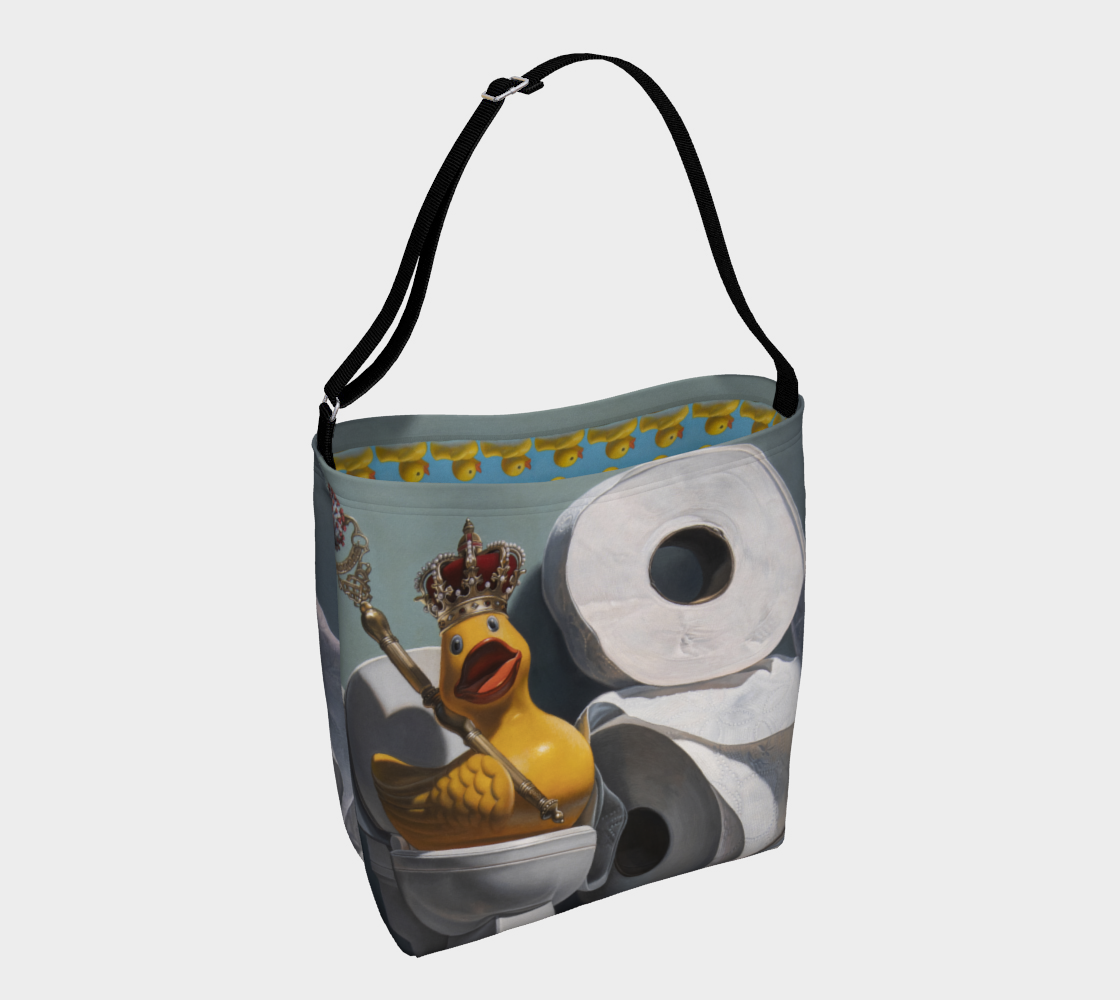 What the Duck Day Tote 3D preview