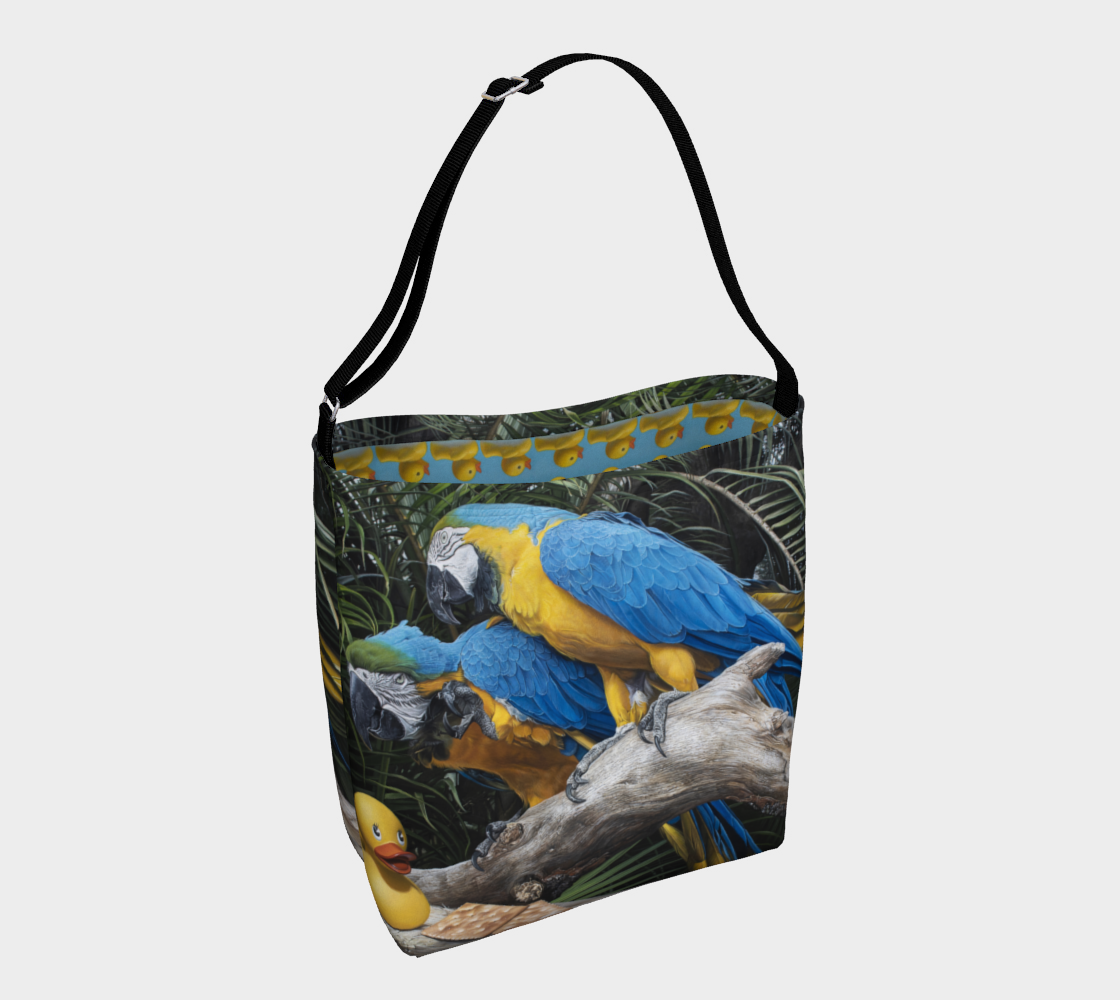 Polly Wanna Quacker Day Tote 3D preview