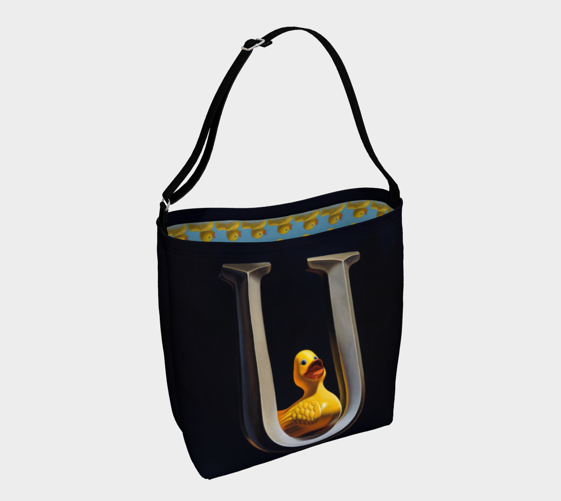 Duck U Day Tote 3D preview