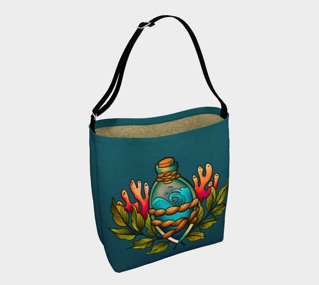 The Ocean in a Bottle Day Tote  preview #1