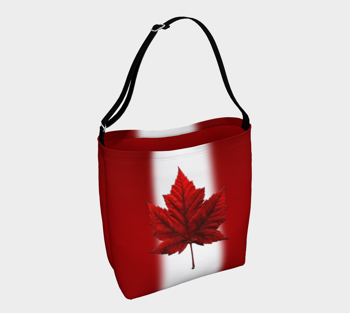 Aperçu de Canada Flag Tote Bags