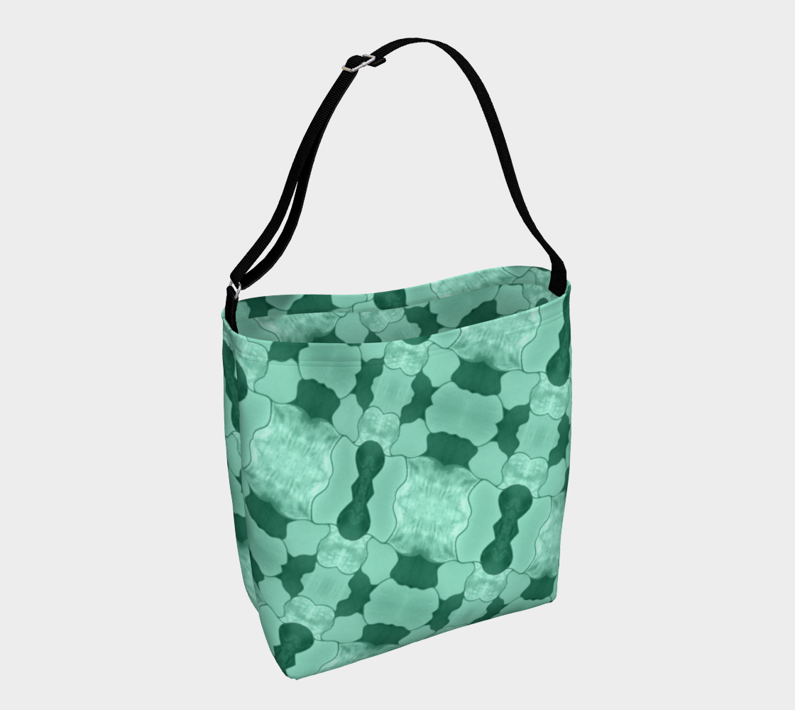 Lime Patchwork Day Tote preview