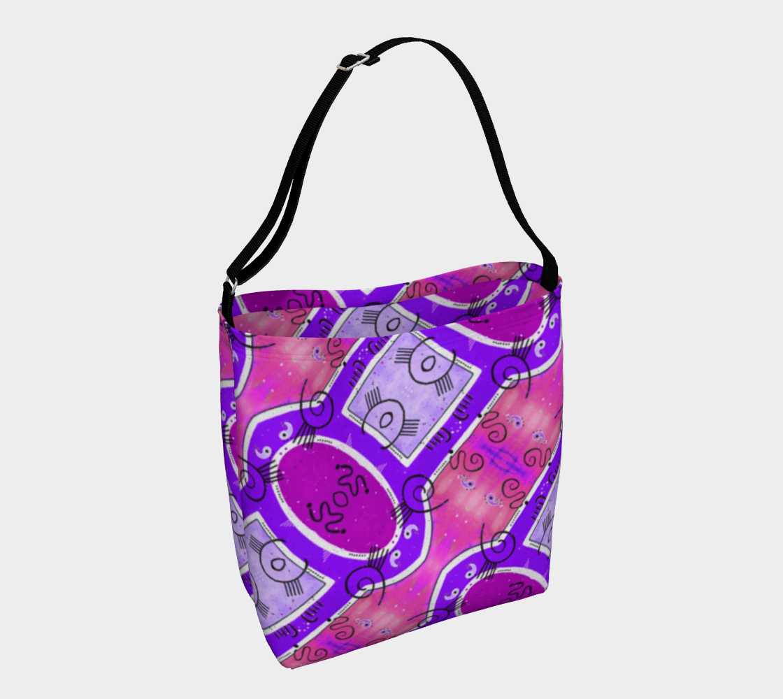 Tribal Rose Day Tote preview
