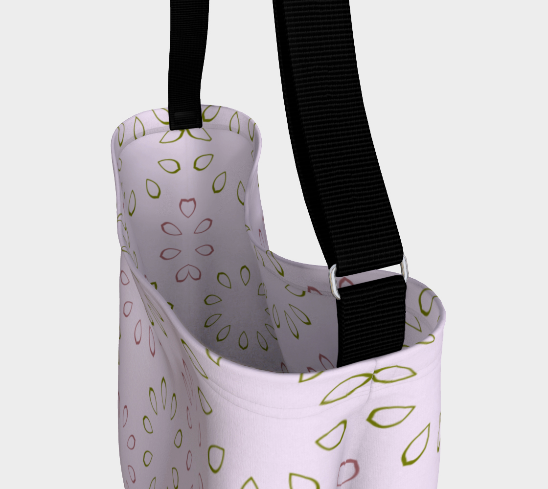 Petal Circle Pattern on Pale Pink preview #3