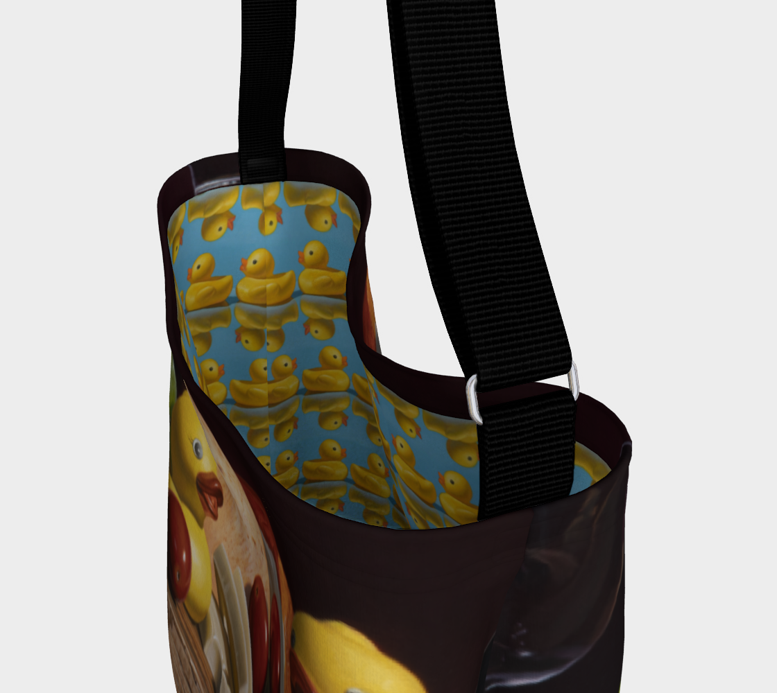 Cheese and Quackers Day Tote Bag preview #3