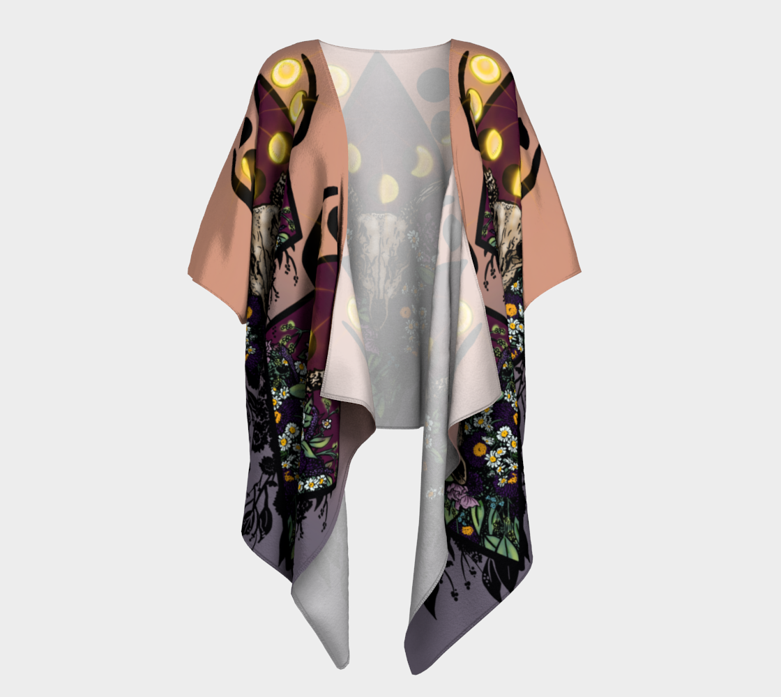 “Life, Death, and Phases of the Moon” kimono preview