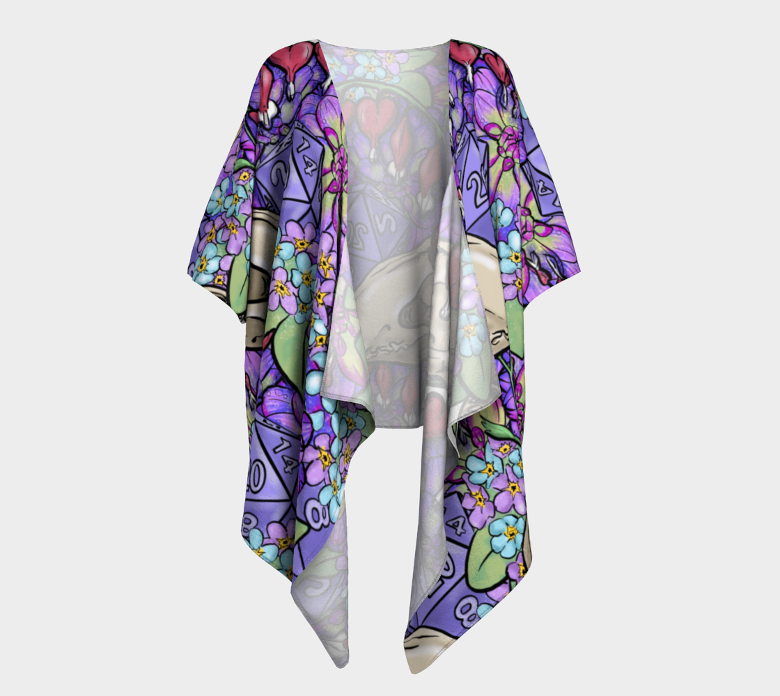 Lucky Badger - full print kimono preview