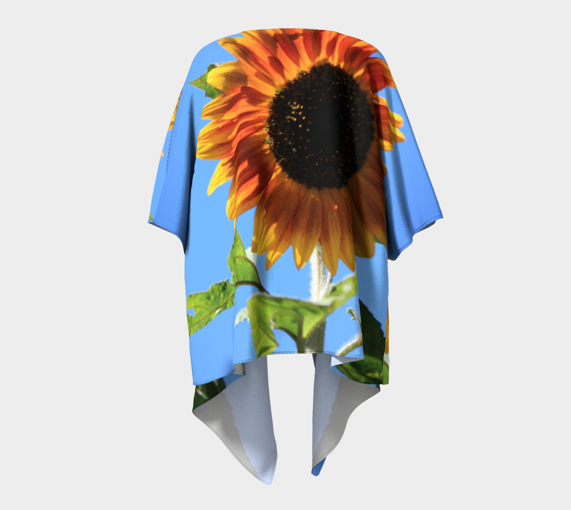 Vibrant Sunflower with Blue Sky preview #4