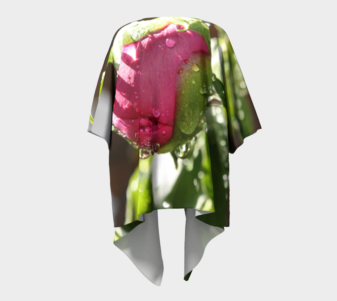 Pink Peonies with Droplets preview #4