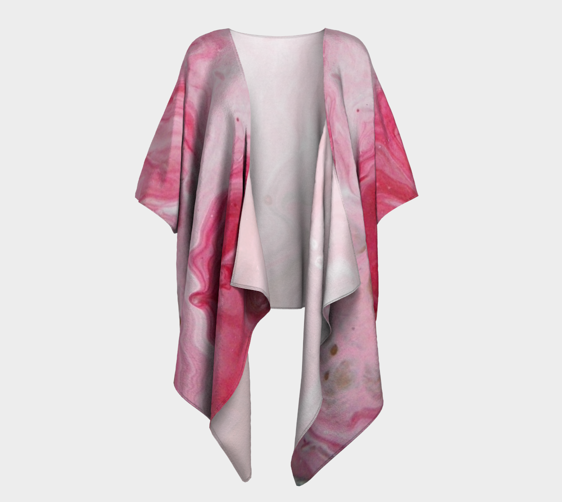 Aperçu de Candied Heart Draped Kimono