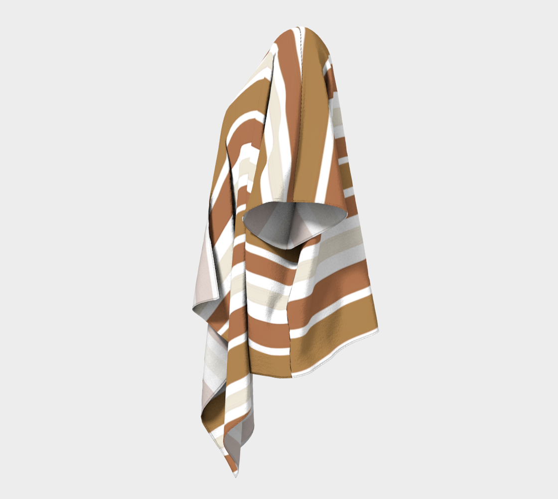Golden Beach Sand Stripes Horizontal preview #2
