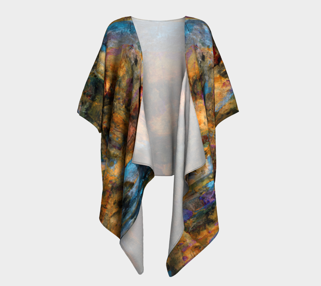 Sleepwalk Draped Kimono preview #1