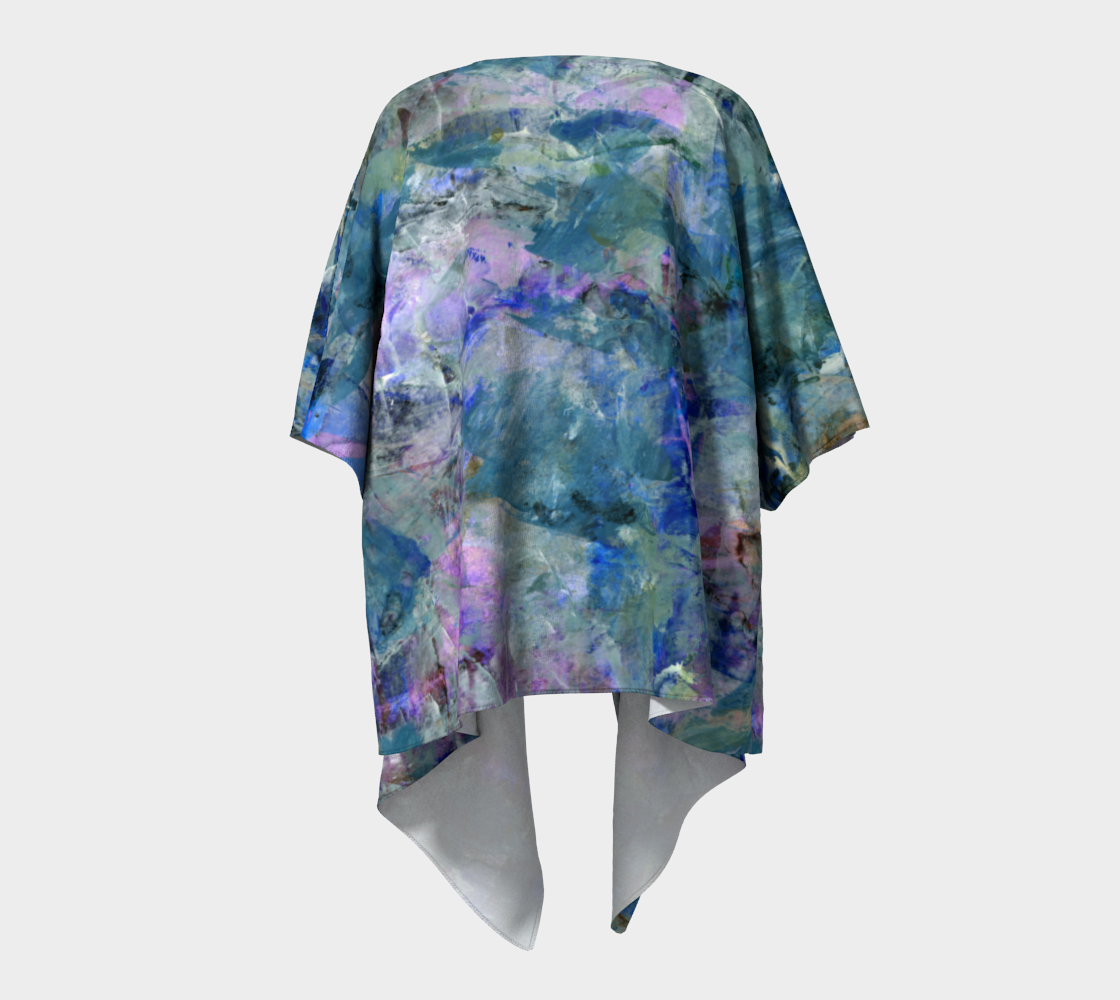 Jungle Stream Draped Kimono preview #4
