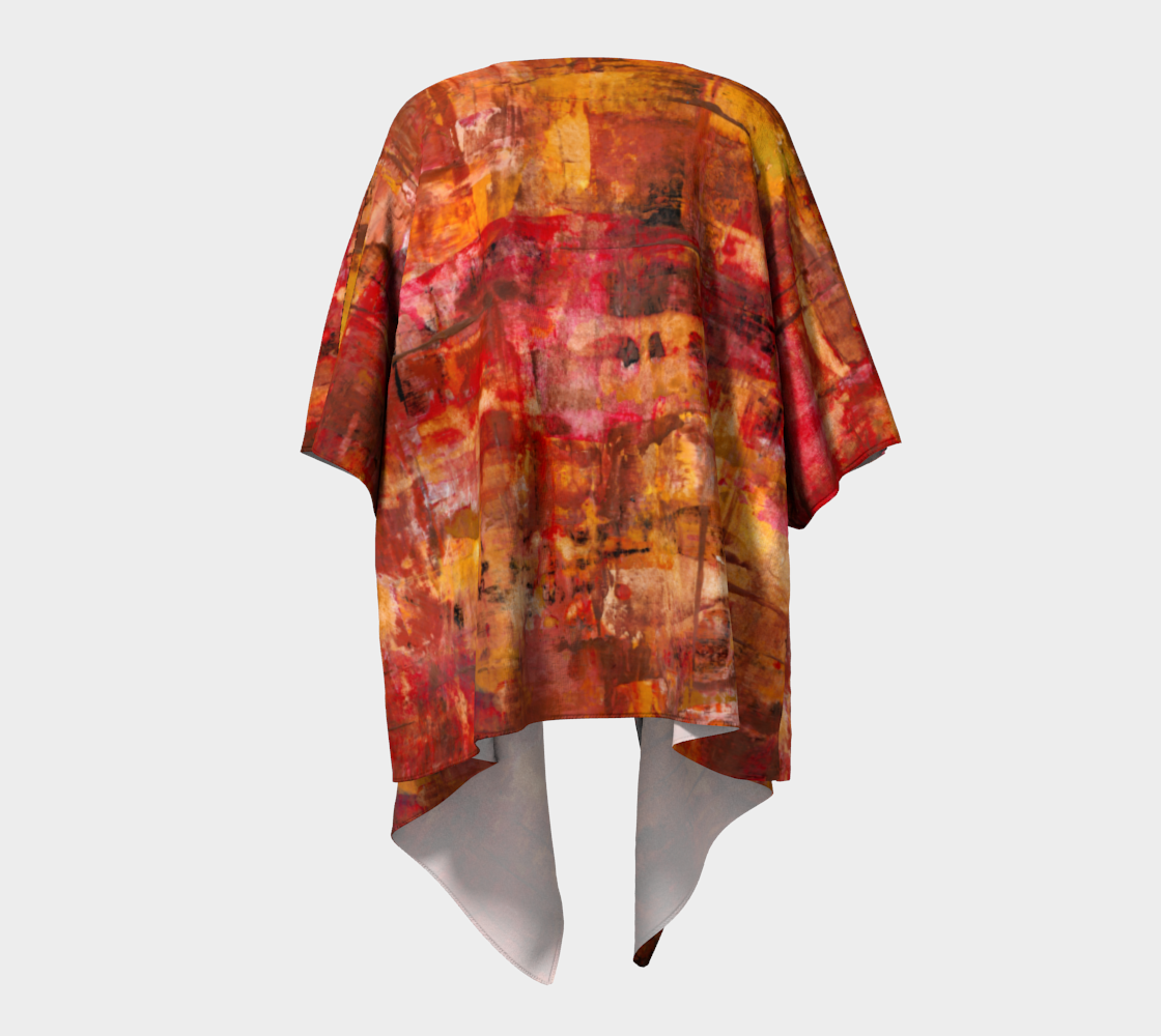 Mirage Draped Kimono preview #4
