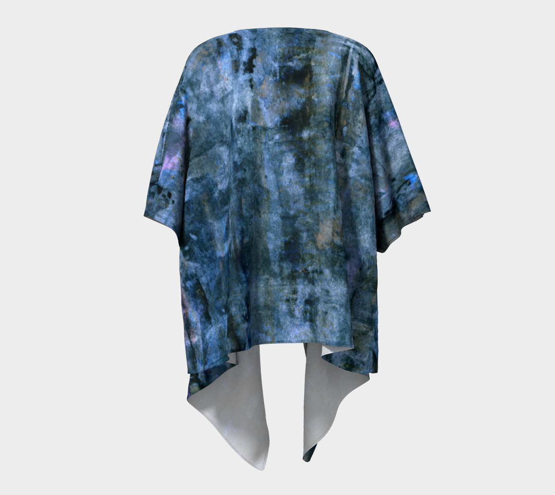 Nightfall Draped Kimono preview #4