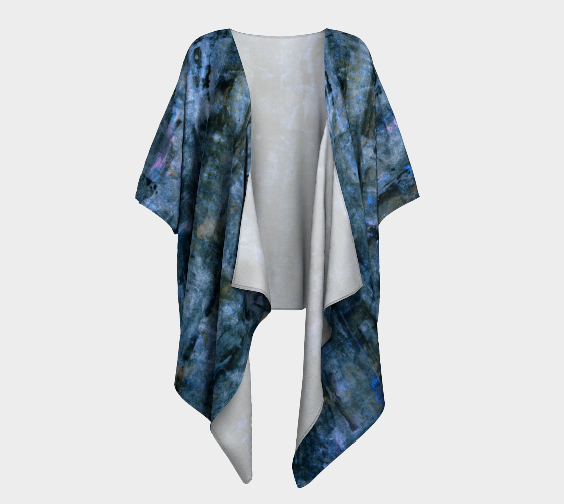 Nightfall Draped Kimono preview #1