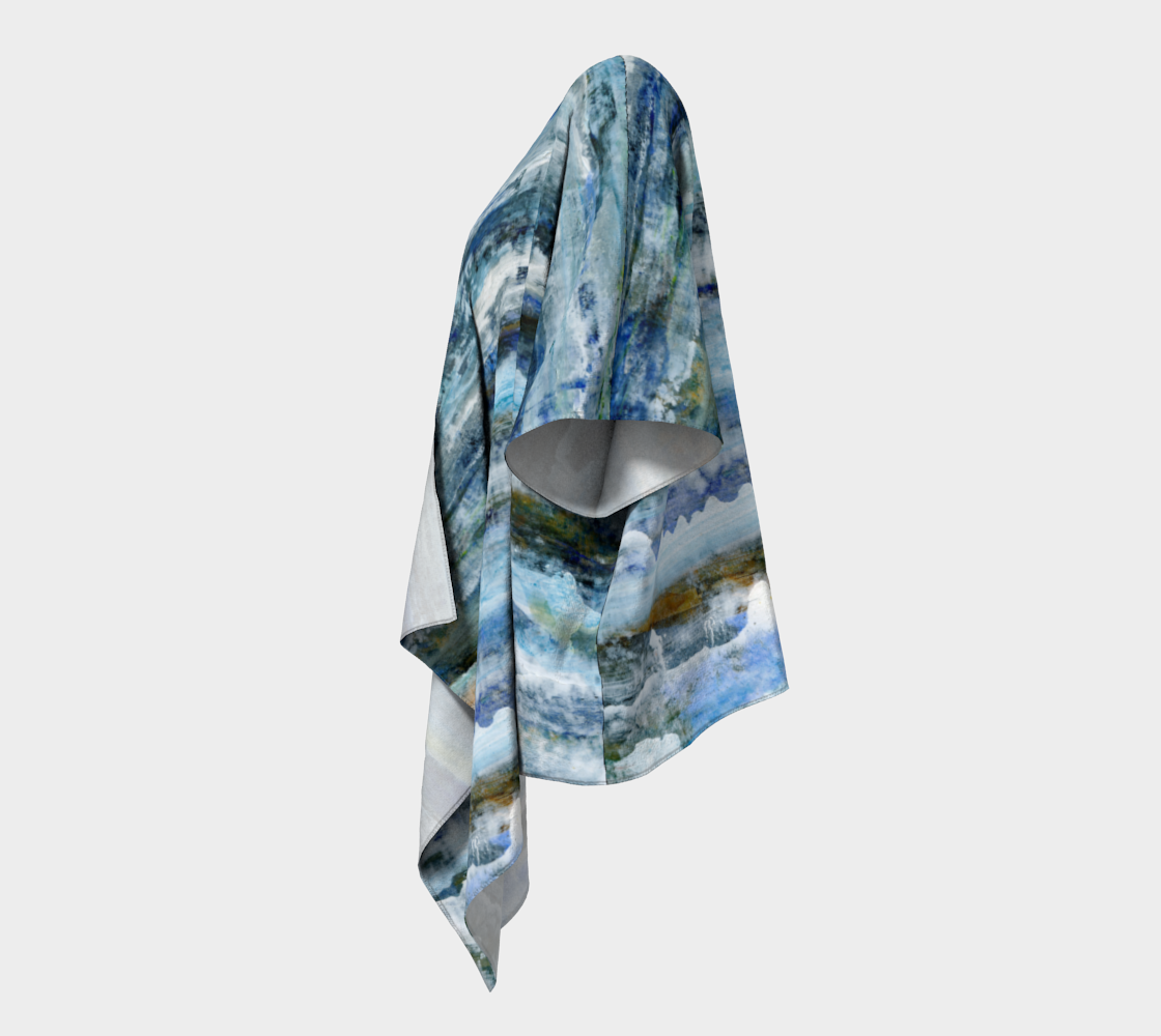 Waves Draped Kimono preview #2