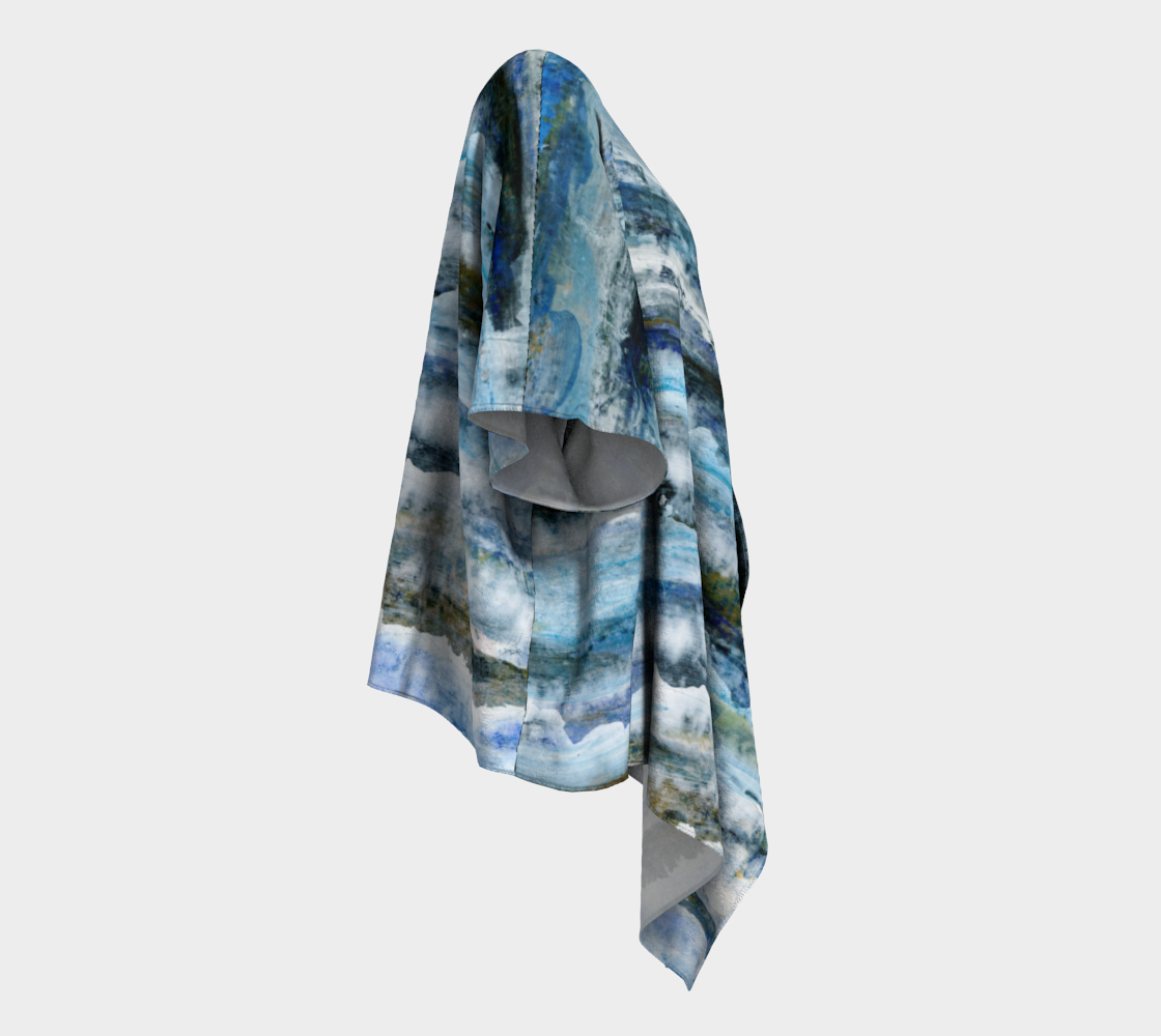 Waves Draped Kimono preview #3