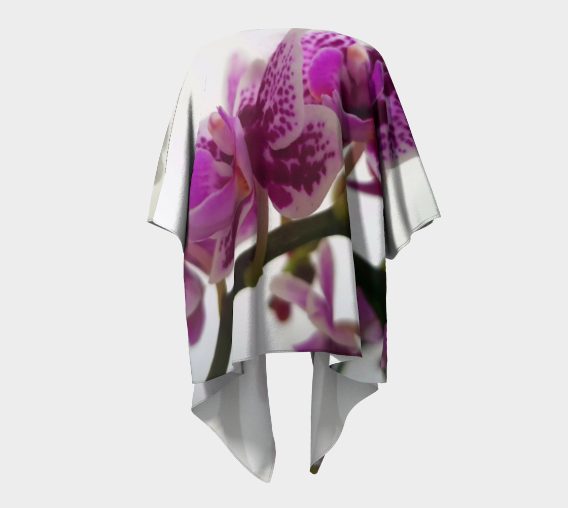 Aperçu de Kimono Drapé Orchidée #4