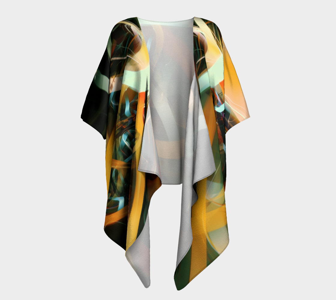 Charging Up Draped Kimono preview #1