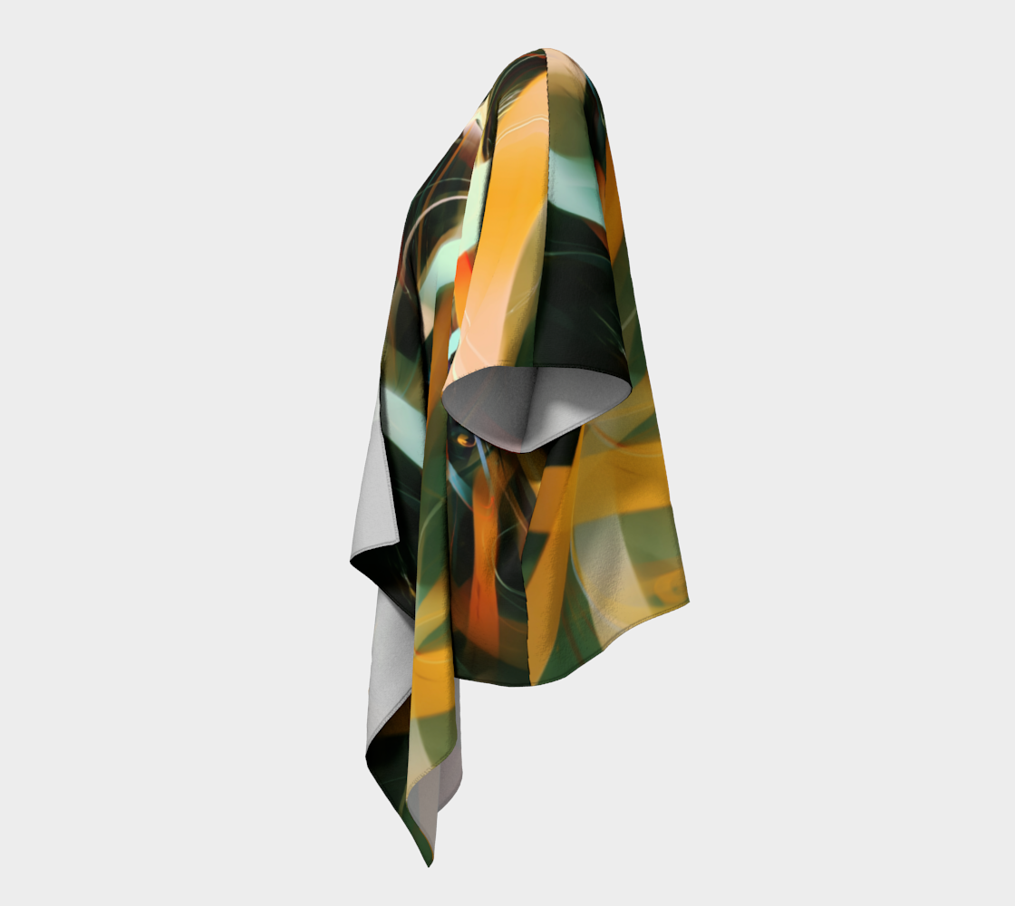 Charging Up Draped Kimono preview #2