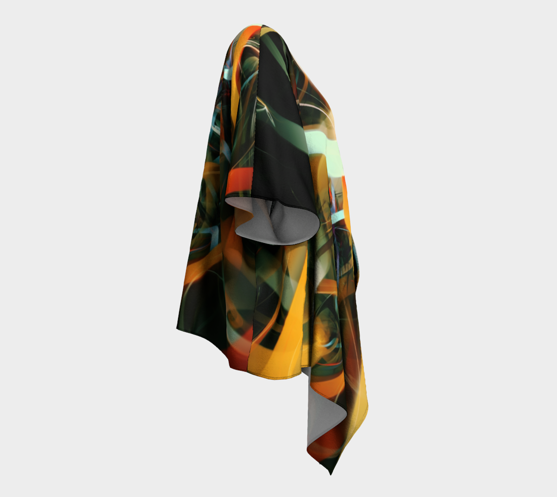 Charging Up Draped Kimono preview #3