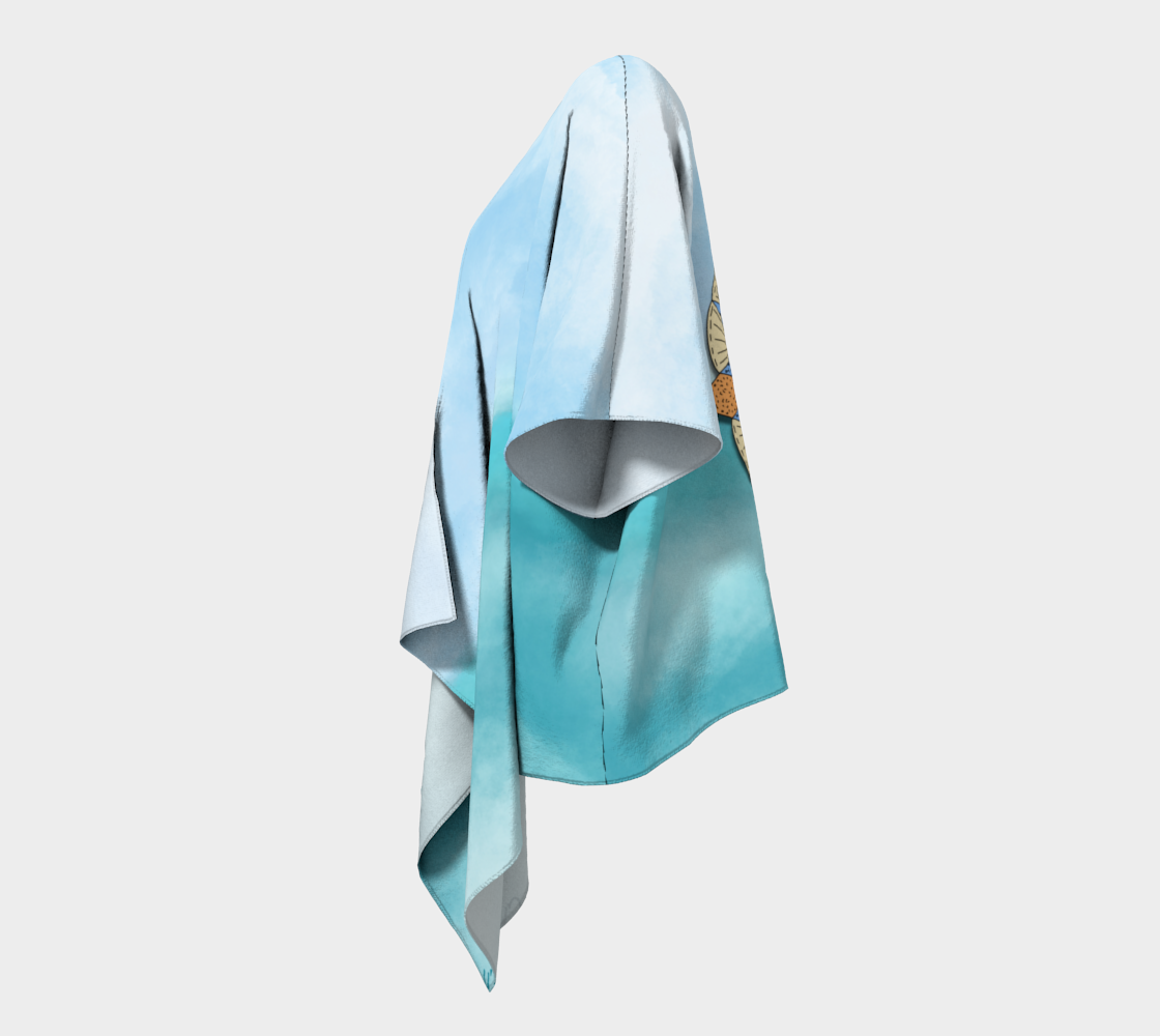 "Sail Away" Beach Mandala Kimono preview #2