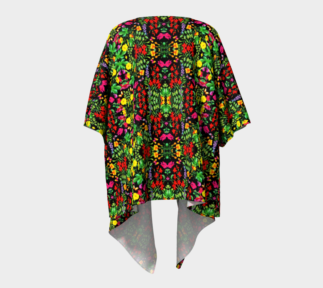 trpicflowersDrapedkimono preview #4