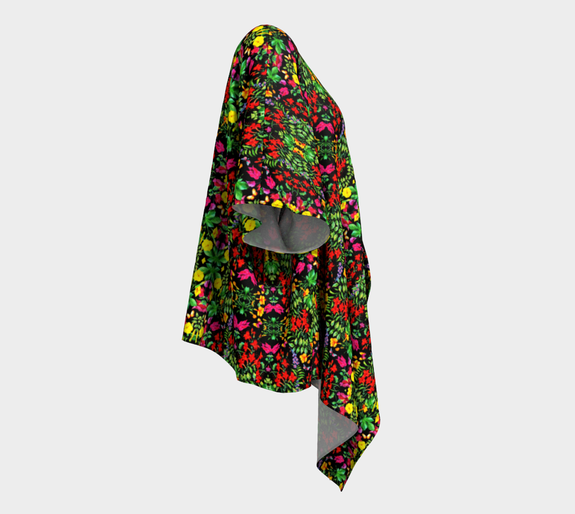 trpicflowersDrapedkimono preview #3