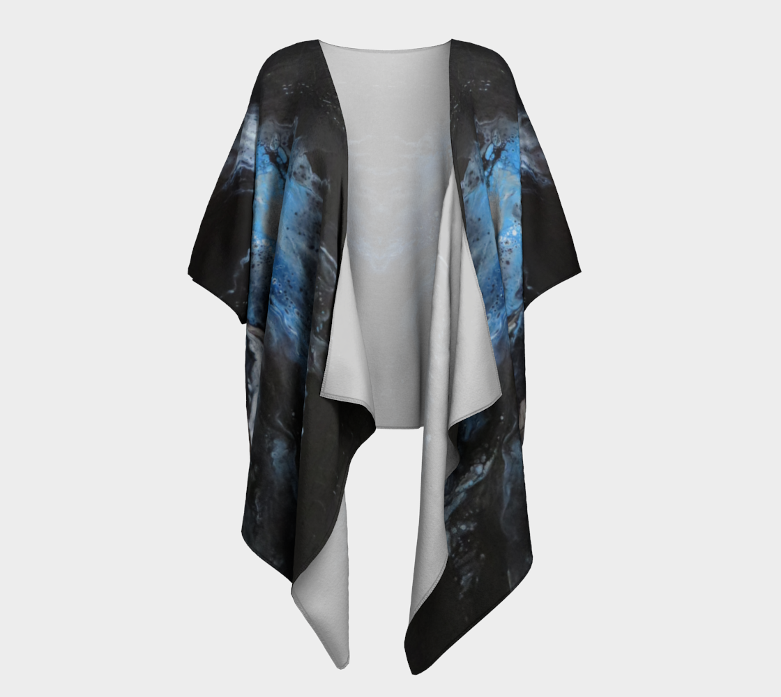 Aperçu de Les eaux déchainées - Kimono drapé #1