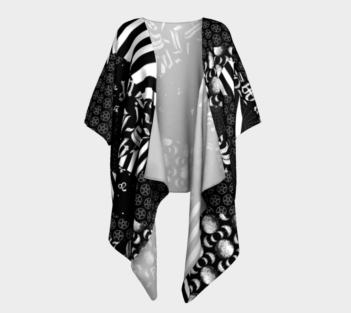 Goth Patchwork Kimono preview #1