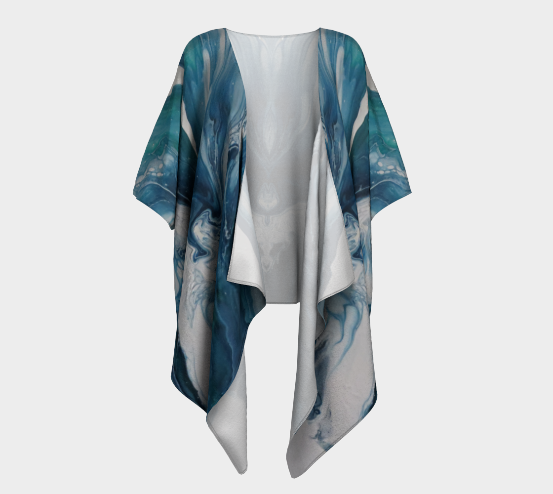 Aperçu de Écume de mer - Kimono drapé #1