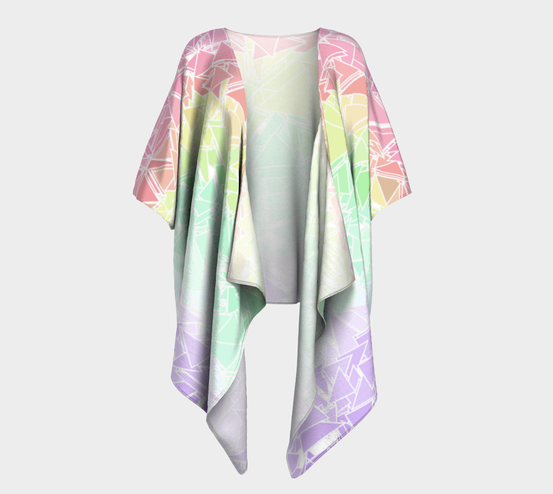 Groovy Boho Triangle Rainbow, 50% of profits donated to the Trevor Project! preview #1